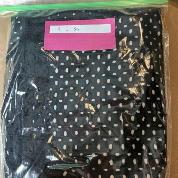 H&M Black and White Patterned Midi Dress - Picture 9 of 9